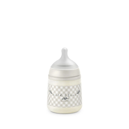 Biberon SX Pro 150ml, debit lent S - bej | Wild & Free 2