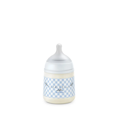 Biberon SX Pro 150ml, debit lent S - albastru | Wild & Free 2
