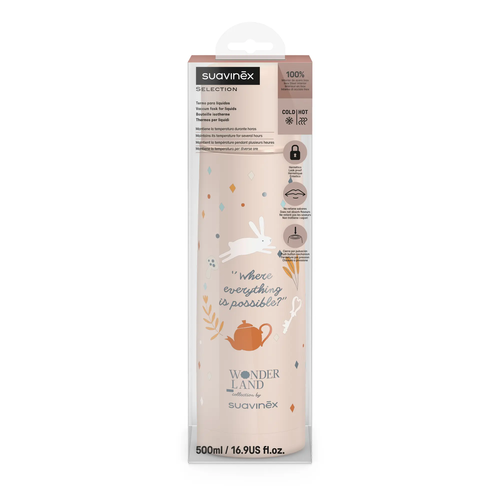 Termos pentru băuturi 500 ml - roz | Wonderland 2
