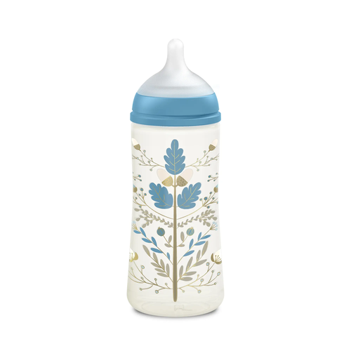 Biberon SX Pro Premium 360 ml, debit dens L – albastru | Gold 2