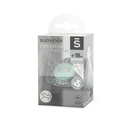 Suzeta anatomică SX Pro Premium +18 luni – mentă | Bonhomia 3