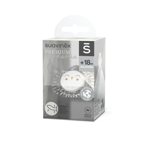 Suzeta anatomică SX Pro Premium +18 luni – bej | Bonhomia 3