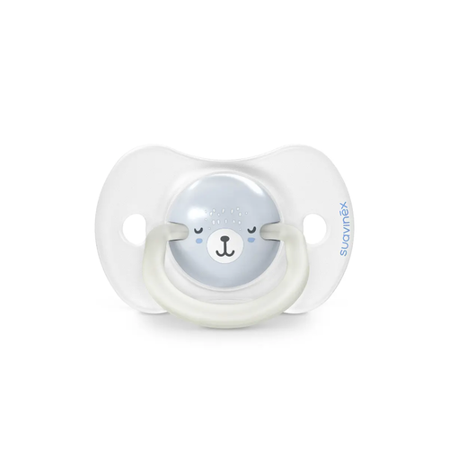 Suzetă fiziologică SX Pro fosforescentă, 0–6 luni, 2 buc. – albastru | Wild & Free 4