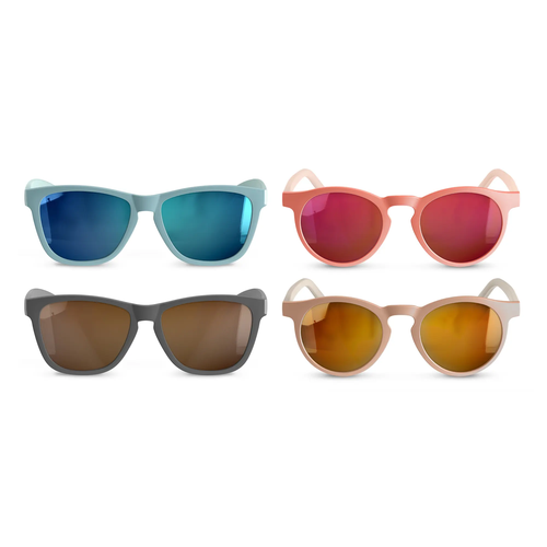 Ochelari de soare pentru adulți, UV400, lentile polarizate – beige 2