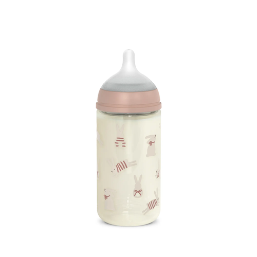 Biberon din sticlă 120 ml SX Pro, debit lent S - liberty albastru | Wonderland 2
