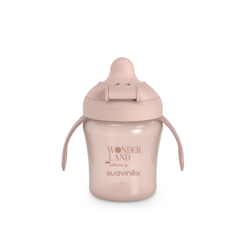 Cana de învățare anti-scurgere  200 ml - roz | Wonderland 2