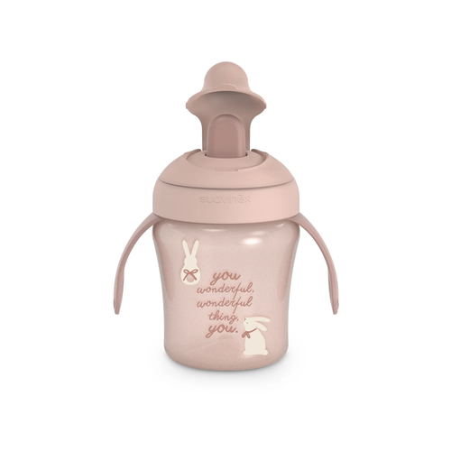 Cana de învățare anti-scurgere  200 ml - roz | Wonderland 3