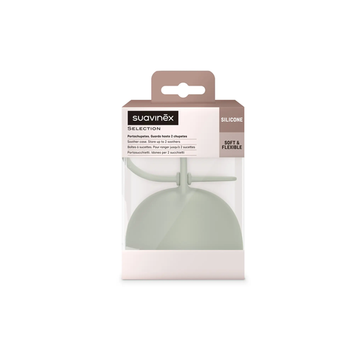 Cutie din silicon pentru suzetă – verde | Colour Essence 3