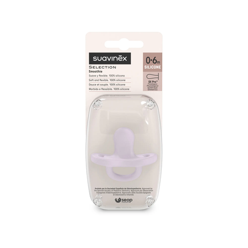 Suzetă fiziologică SX Pro 0–6 m – lavandă | Colour Essence 3