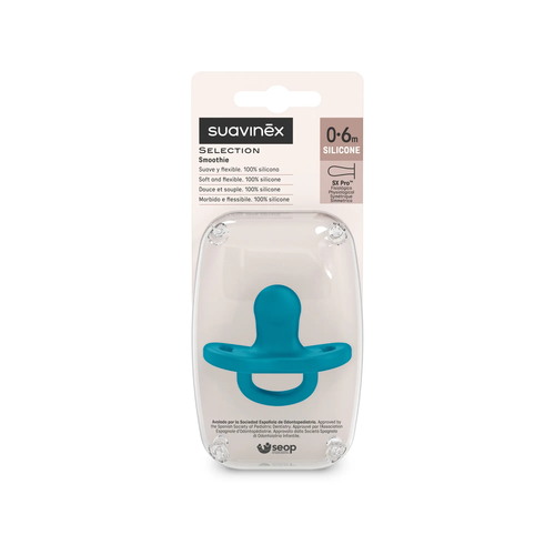 Suzetă fiziologică SX Pro 0–6 m – albastru închis | Colour Essence 3