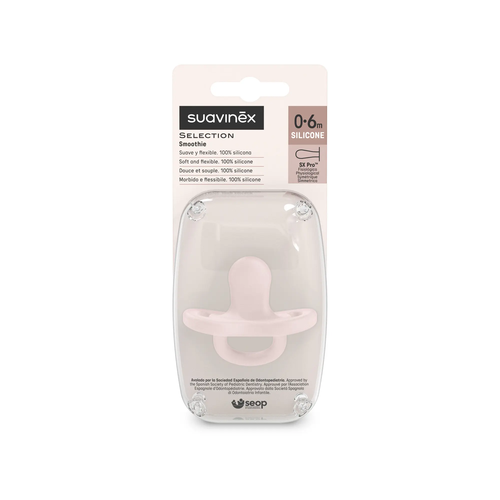 Suzetă fiziologică SX Pro 0–6 m – roz | Colour Essence 3