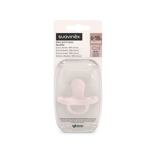 Suzetă fiziologică SX Pro 6–18 m – roz | Colour Essence 3