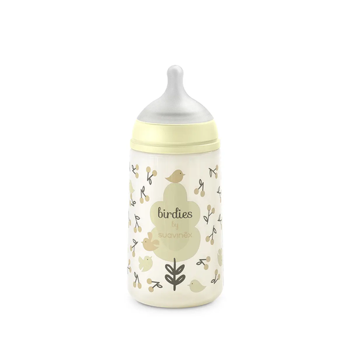 Biberon SX Pro 270ml, debit mediu M - vanilie | Birdies 2