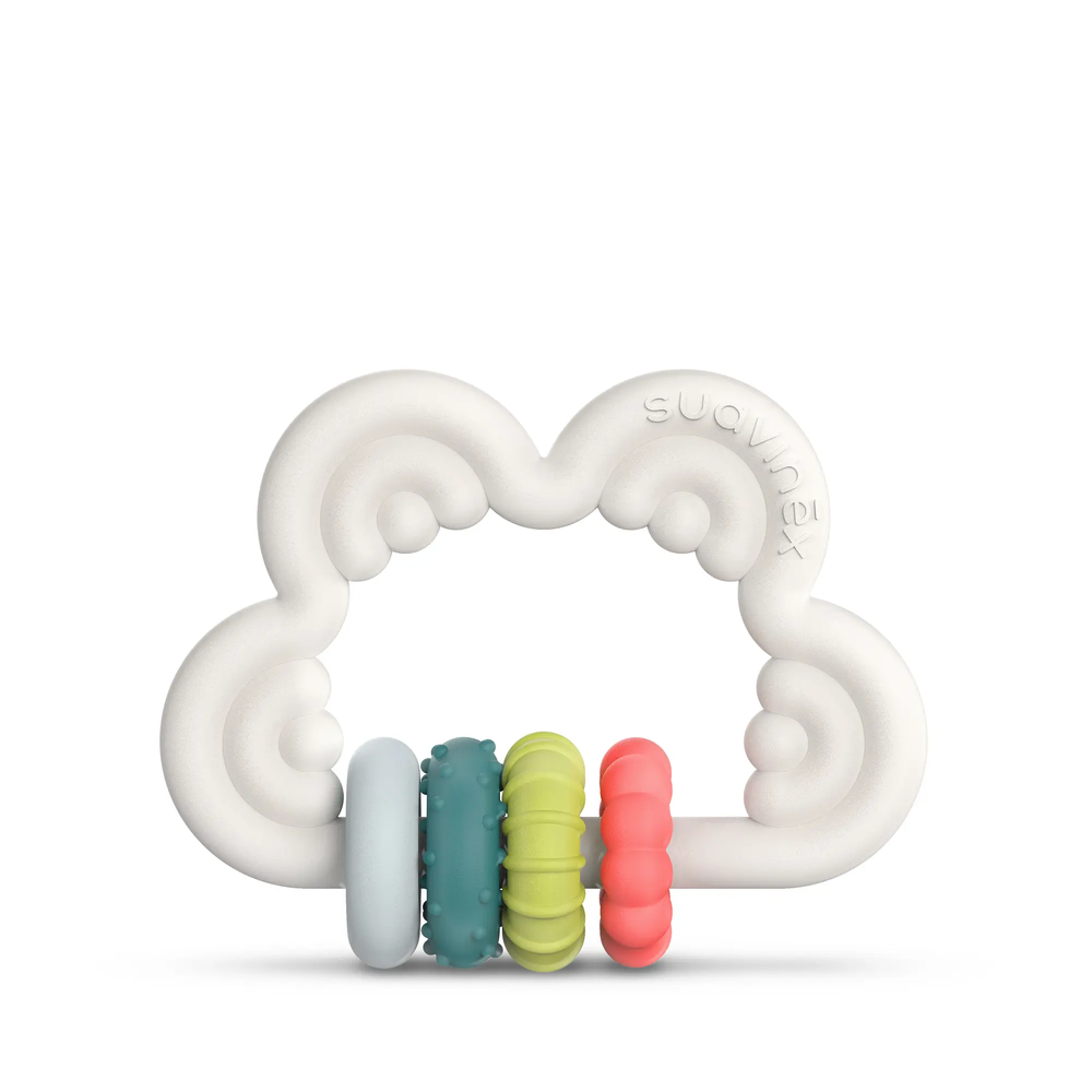 Jucărie pentru dentiție din silicon – nor multicolor 1