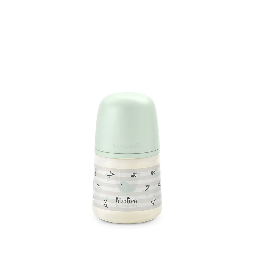Biberon SX Pro 150ml, debit lent S - mentă | Birdies 1