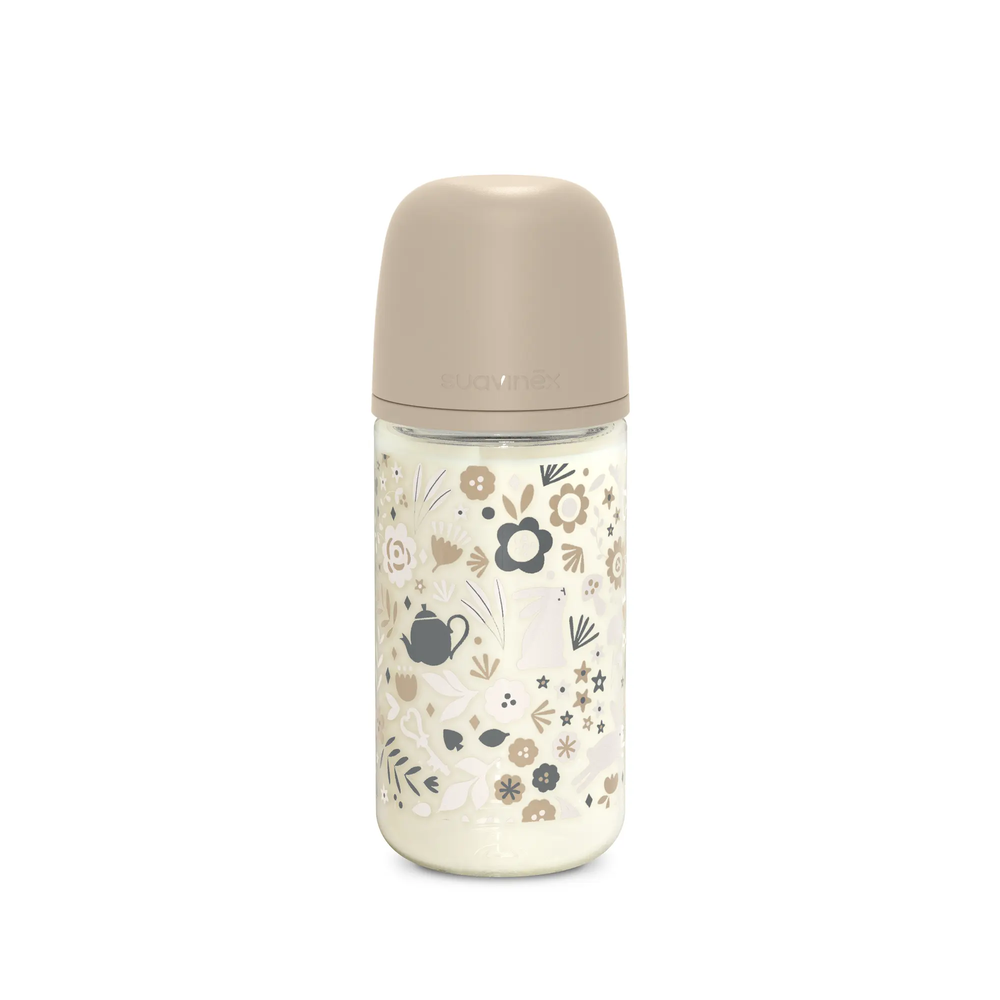 Biberon 240 ml SX Pro, debit mediu M - liberty bej | Wonderland 1