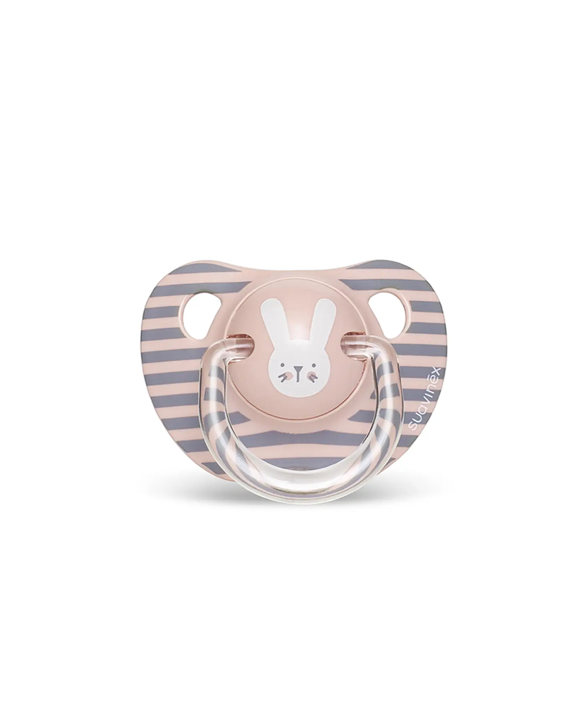 Suzetă Anatomică 6-18 luni – roz | Hygge Baby 1