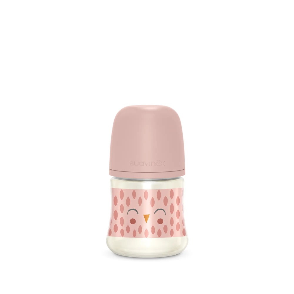 Biberon 150 ml SX Pro, debit lent S - roz | Bonhomia 1