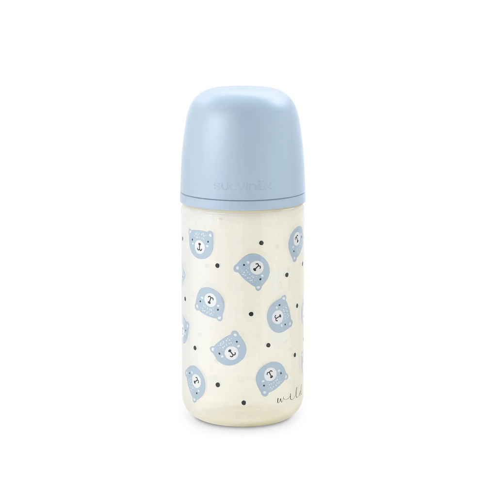 Biberon 240 ml SX Pro, debit mediu M - bej | Wonderland 1