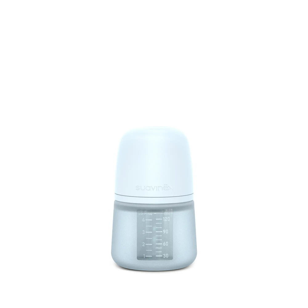 Biberon din silicon SX Pro 240 ml, debit mediu – roz | Colour Essence 1