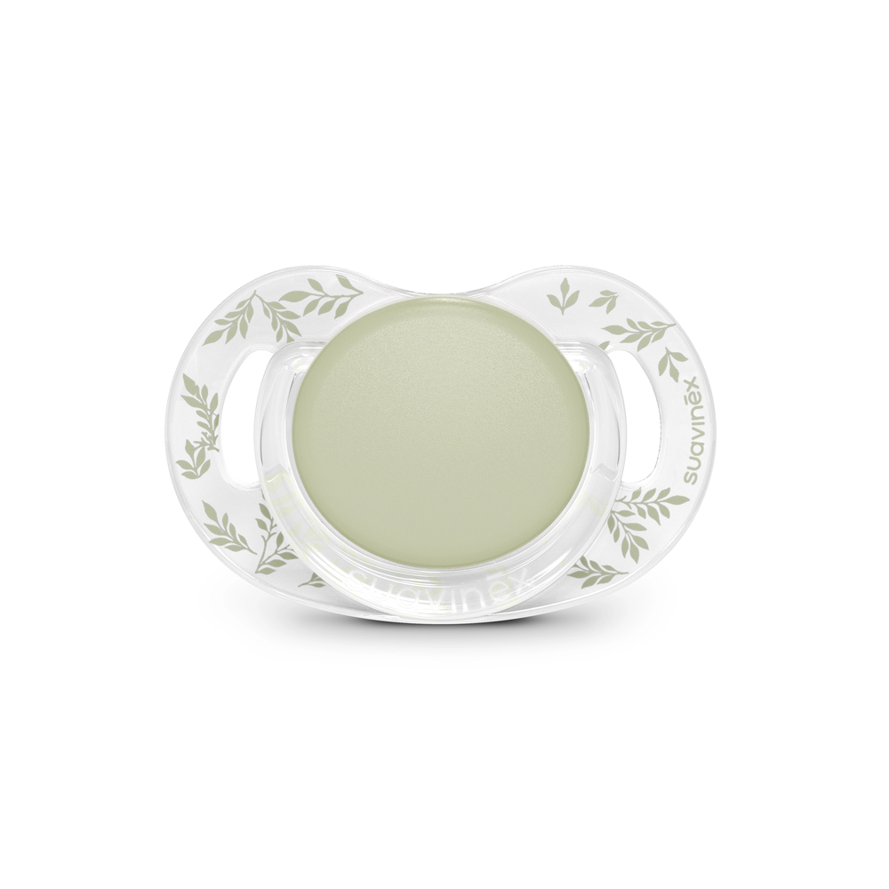 Suzetă fiziologică SX Pro din silicon 0–6 luni – verde | Poetry 1