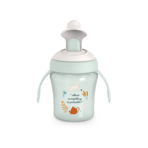 Cana de învățare anti-scurgere  200 ml - mentă | Wonderland 1